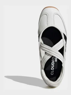 adidas Blanc - Baskets Barreda Mary Jane Junior Discount