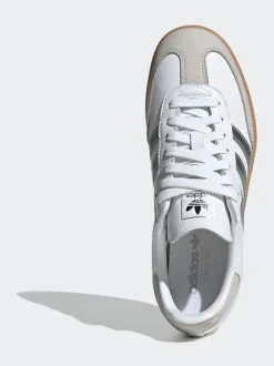 adidas originals Blanc - Baskets Adidas Original Samba Og Hot
