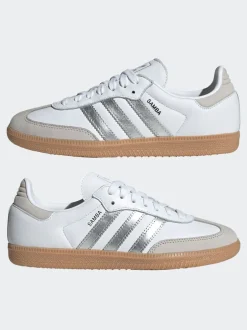 adidas originals Blanc - Baskets Adidas Original Samba Og Hot