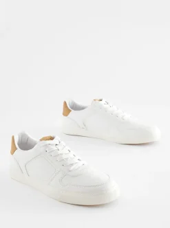 Next Blanc - Baskets basses à lacets New