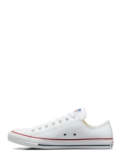 Converse Blanc - Baskets Chuck Ox en cuir blanches Best
