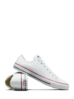 Converse Blanc - Baskets Chuck Ox en cuir blanches Best