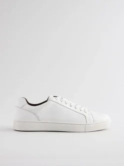 Next Blanc - Baskets en cuir Online
