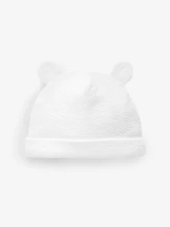 Next Blanc - Beanie Jersey Baby Hats 3 Pack (0-12mths) Best