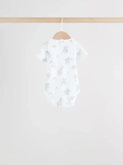 Next Blanc - Bodys pour bébés Manches courtes 5 Pack Best