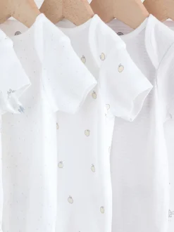 Next Blanc - Bodys pour bébés Manches courtes 5 Pack Best