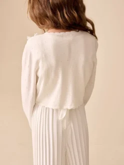 Next Blanc - Boléro Butterfly Occasion (3-16ans) Outlet