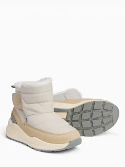 KIDLY by MORI Blanc - Bottes de neige matelassées Sale