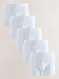 Next - Boxer A-Front en coton riche Blanc Discount