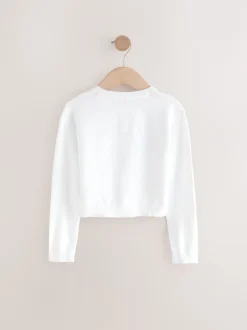 Next Blanc - Cardigan boutonné 3ans-16ans (3mois-16ans)