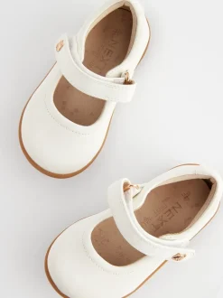 Next Blanc - Chaussures First Walker Mary Jane Clearance