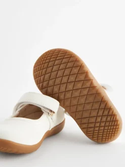 Next Blanc - Chaussures First Walker Mary Jane Clearance