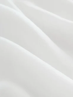 Next Blanc - Chemise à manches longues à col doux Revere Hot