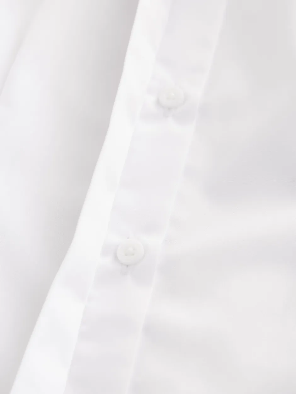 Next Blanc - Chemises d’école ajustées à manches courtes Lot de 2 (3-18ans) New