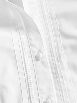 Next Blanc - Chemisier scolaire à manches longues et bordures en dentelle (3-14ans) Best