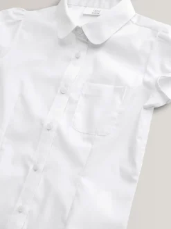 Next Blanc - Chemisier scolaire à manches bouffantes (3-16ans) Sale
