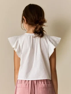 Next Blanc - Chemisiers noué sur le devant (3-16ans) Best