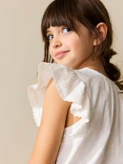 Next Blanc - Chemisiers noué sur le devant (3-16ans) Best