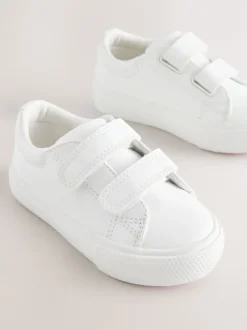 Next Blanc - Chunky Trainers With Fermeture par contact Discount