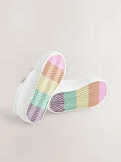 Next Blanc - Chunky Trainers With Fermeture par contact Discount