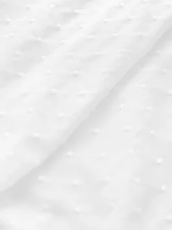 Next Blanc - Collants pointés 40 Denier Clearance