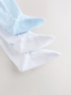 Next Blanc - Combinaisons de nuit pour bébé 3 Pack (0-2ans) New