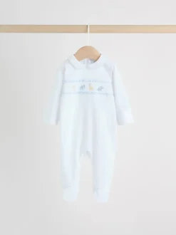 Next Blanc - Combinaisons de nuit pour bébé 3 Pack (0-2ans) New