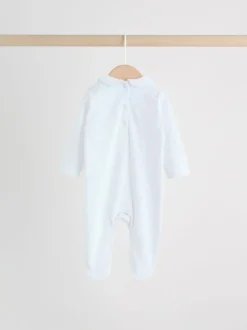 Next Blanc - Combinaisons de nuit pour bébé 3 Pack (0-2ans) New