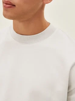 Next - Coupe ample - T-shirt épais Blanc Discount