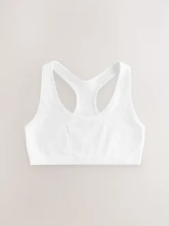 Next Blanc - Crop Tops Racer de Seamfree 2 Pack (7-16ans) Hot
