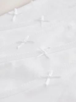 Next Blanc - Culotte en coton riche 7 Pack Échancrure haute Online