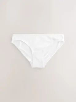 Next - Culotte en coton riche 5 Pack Blanc Sale