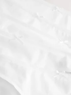 Next - Culotte en coton riche 5 Pack Blanc Sale