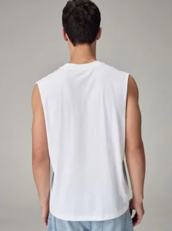 Next Blanc - Débardeur - Gilet Clearance