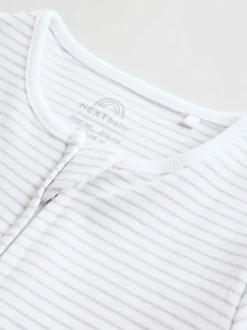 Next Blanc - Dors-bien zippé 100% coton Lot de 3 (0mois3ans) Sale