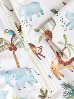 Next Blanc - Ensemble maillot de bain et chapeaux Sunsafe (3mths-7yrs) Sale