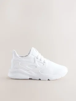 Next - Entraîneurs en dentelle élastique Blanc Clearance