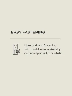 Next Blanc - Fermeture par contact Cotton Rich Extensible Manches longues School Chemises (3-17yrs) New