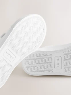 Next Blanc - Fermeture par contact Chic et décontracté Trainers Sale