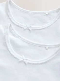 Next Blanc - Gilets à manches courtes Lot de 2 (1.5-12ans) Sale