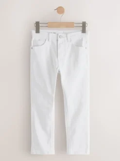 Next - Jeans extensibles (3-17yrs) Blanc Sale