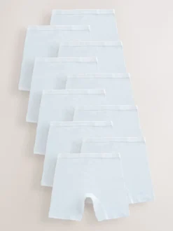 Next Blanc - Long Leg Short Caleçons 10 Lot (2-16ans) Online