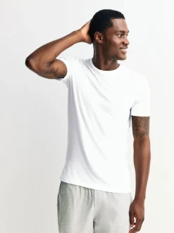 Next Blanc - Lot de 2 - T-shirt à superposition modale Hot