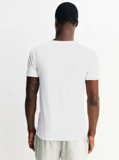 Next Blanc - Lot de 2 - T-shirt à superposition modale Hot