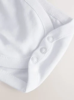 Next Blanc - Lot de 5 bodys à manches courtes pour dysplasie de la hanche Clearance