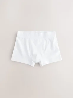 Next - Lot de 10 boxers (1.5-16ans) Blanc Discount