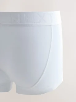 Next - Lot de 5 boxers Hipster Blanc Best