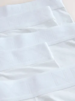 Next - Lot de 5 boxers Hipster Blanc Best