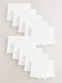 Next Blanc - Lot de 10 caleçons (2-16ans) Outlet