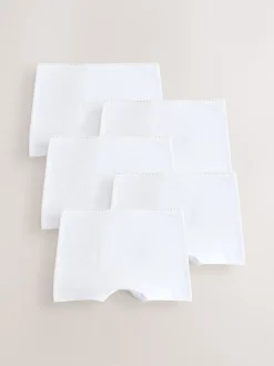 Next Blanc - Lot de 5 caleçons (2-16ans) Hot